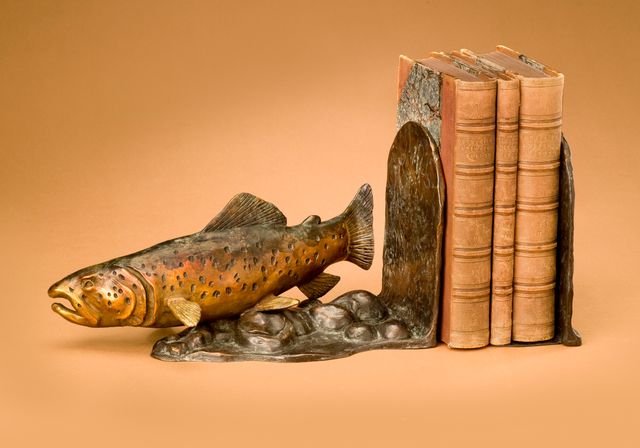 Trout Bookends 