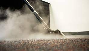 Hot water extraction used during the carpet cleaning process to removes dirt and grime form the carpet