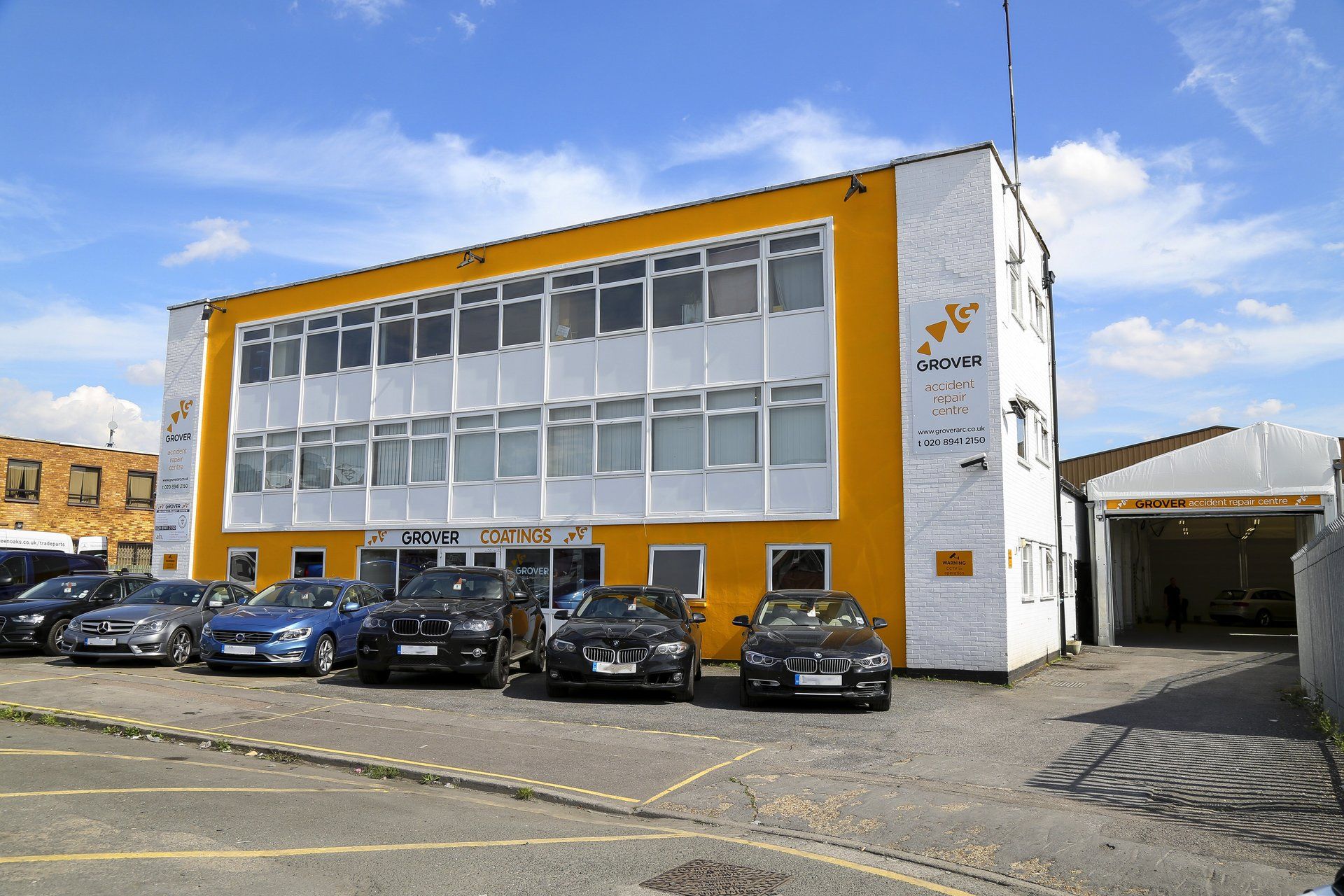 Grover Accident Repair Centre building.