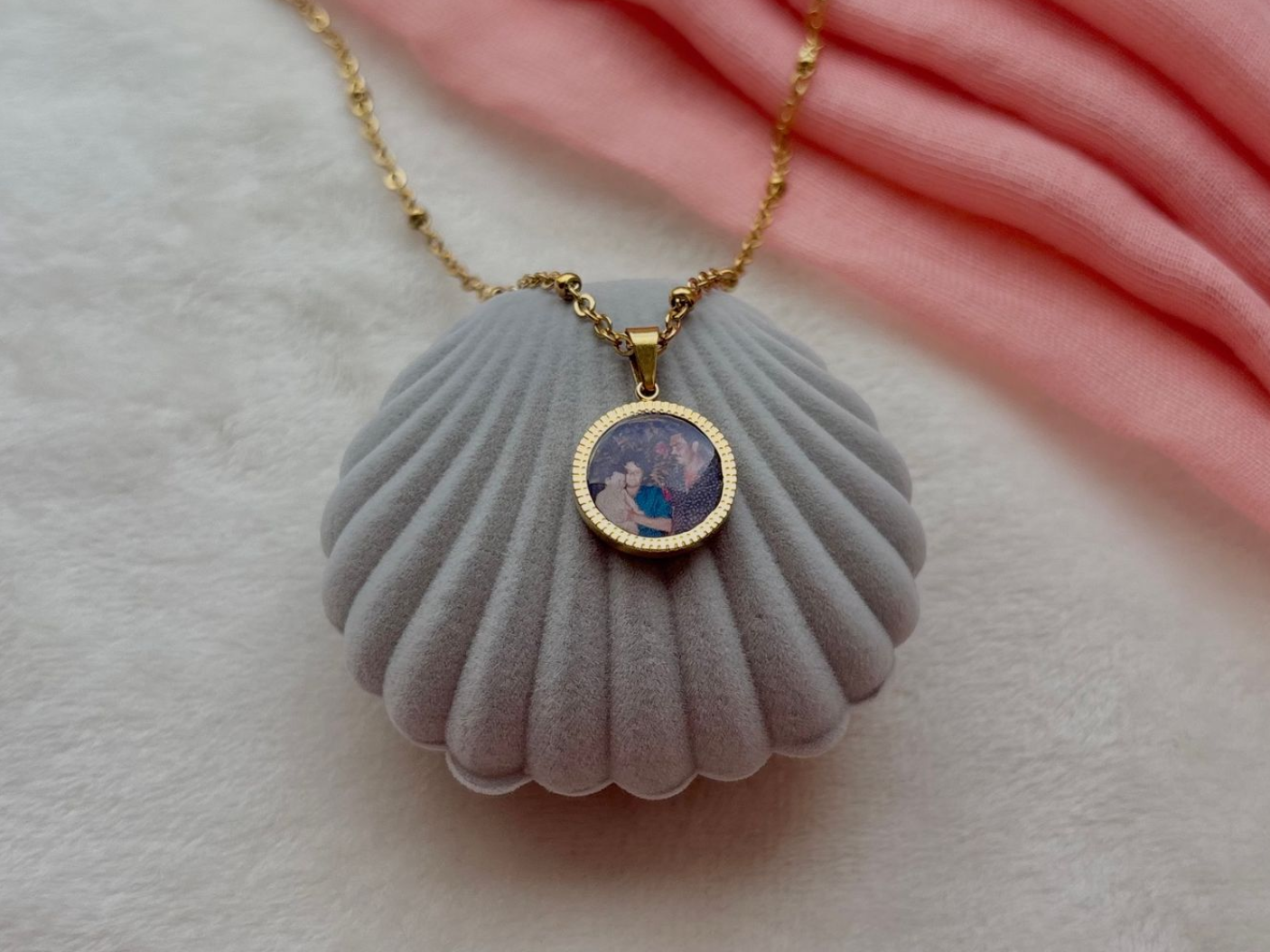 Custom Photo Pendant Necklace