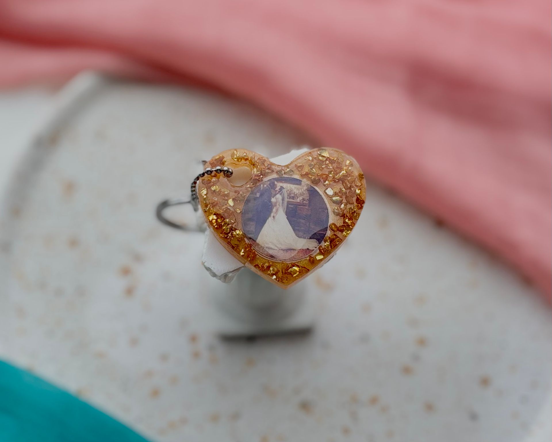 Personalized Photo Keychain - A Little Piece Full of Memories