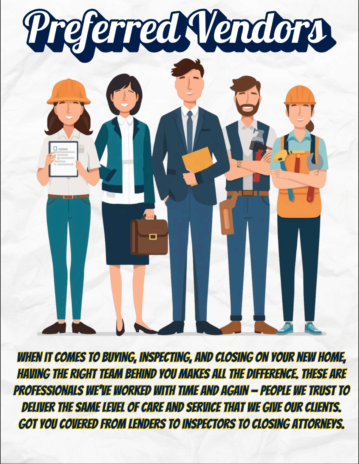 Preferred Vendors Preferred Vendors