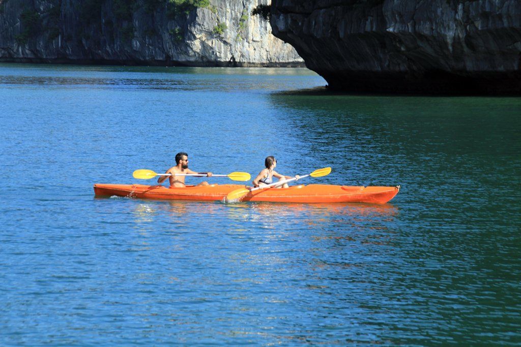 Kayaking Through Limestone Caves and Lagoons