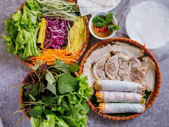 Pork and Rice Paper Rolls Pork and Rice Paper Rolls
