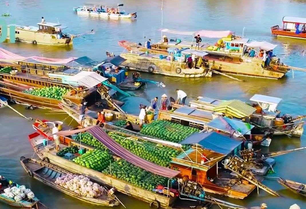 Trải nghiệm chợ nổi miền Tây