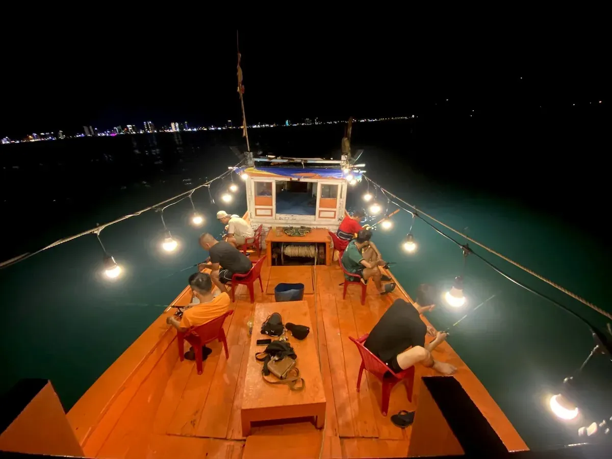 Try Squid Fishing at Night