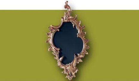 Chippendale style mirror frame