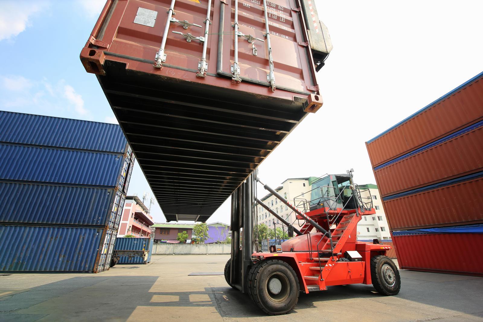 importing container full of stock paid for with forex transfer payment