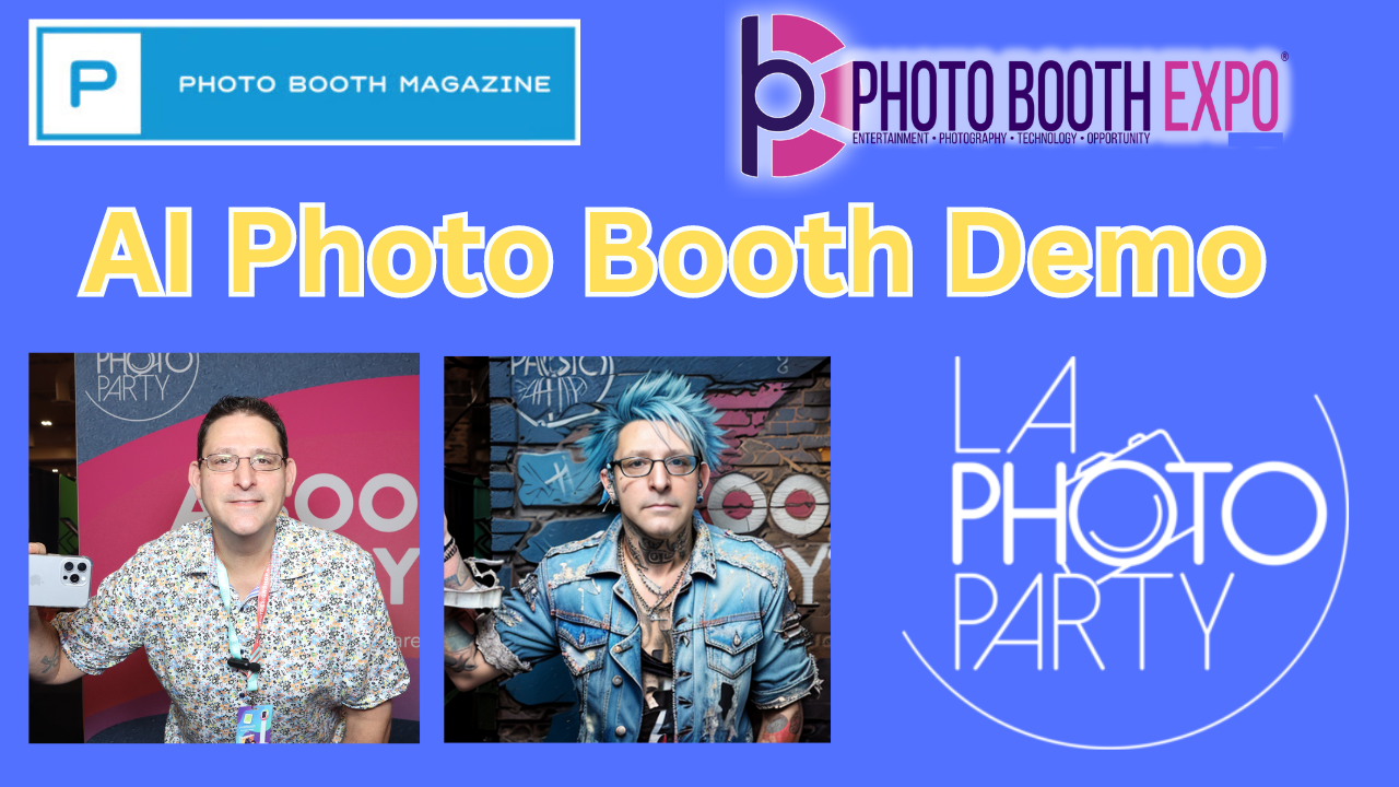 AI Photo Booth from LA Photo Party