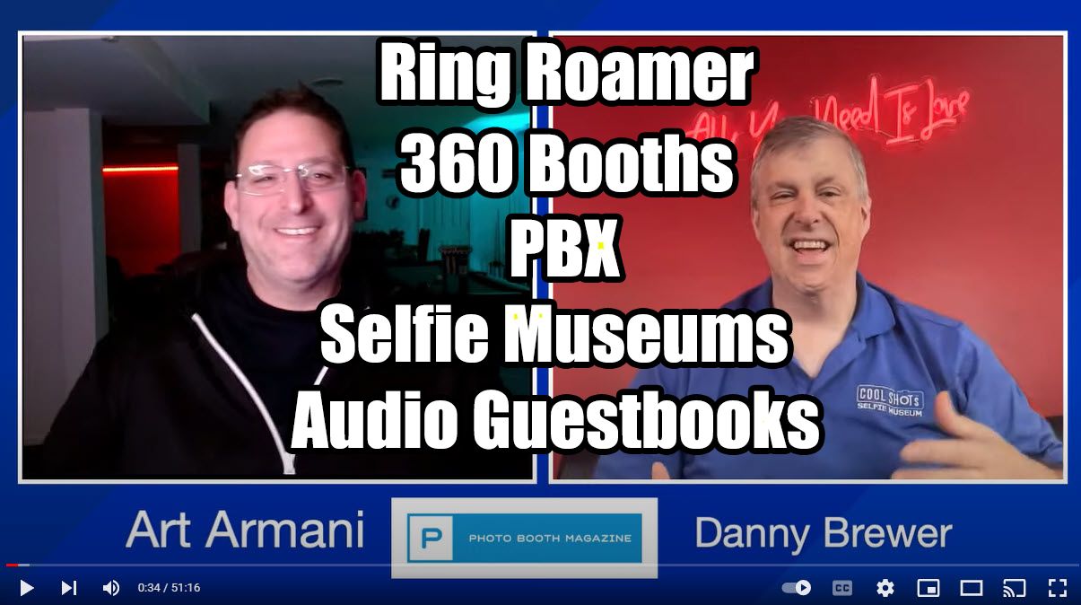 Photo Booth Magazine Livestream Episode 18 with Danny Brewer