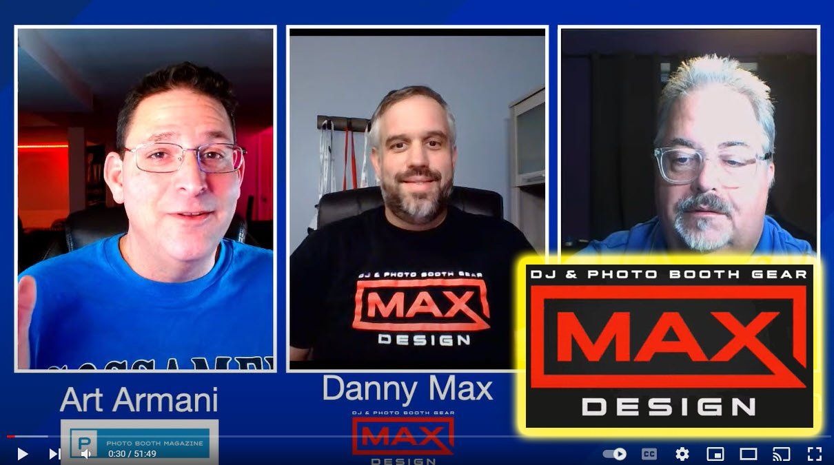 Photo Booth Magazine Livestream Episode 16 with Danny max