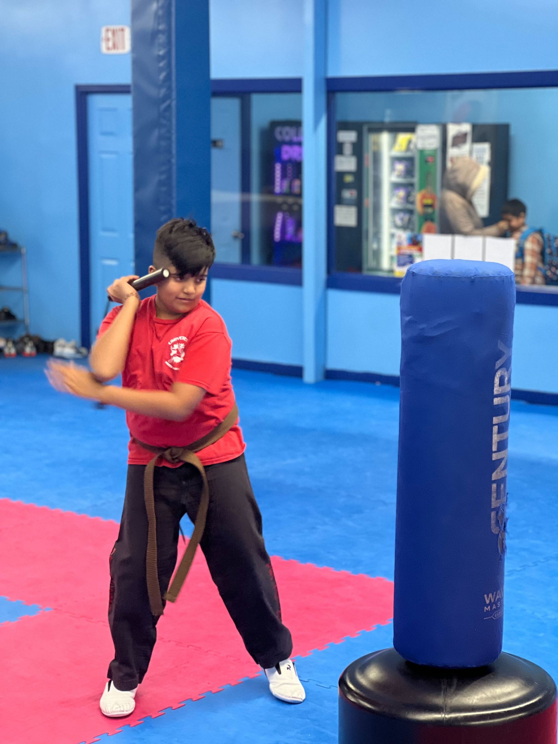 Students training Mixed Martial Arts at Universal Mixed Martial Arts in South Richmond Hill, NY.