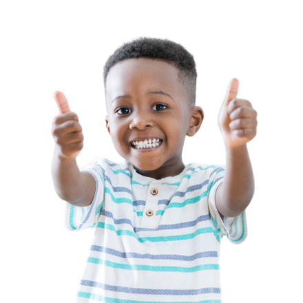 A Young Boy Is Jumping in The Air | St. Louis, MO | Step Ahead Child Care Academy