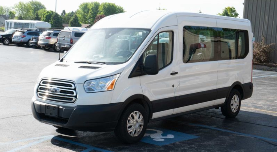 photo of a Ford Transit van