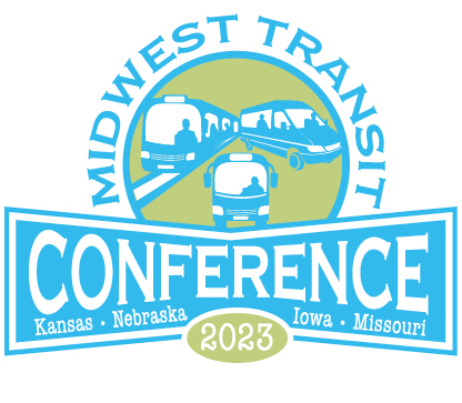 2023 Midwest Transit Conference logo - Kansas, Nebraska, Iowa, Missouri