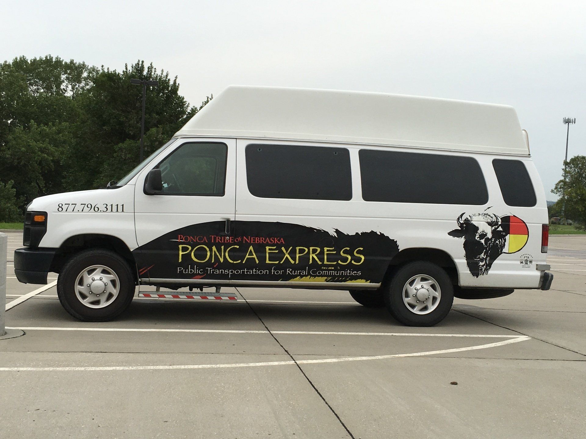 photo of Ponca Express van