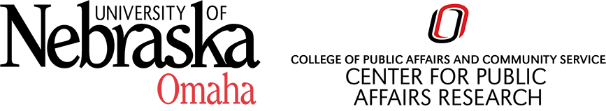 University of Nebraska at Omaha and Center for Public Affairs Research logos