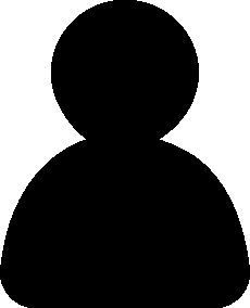 icon of a silhouette of a person