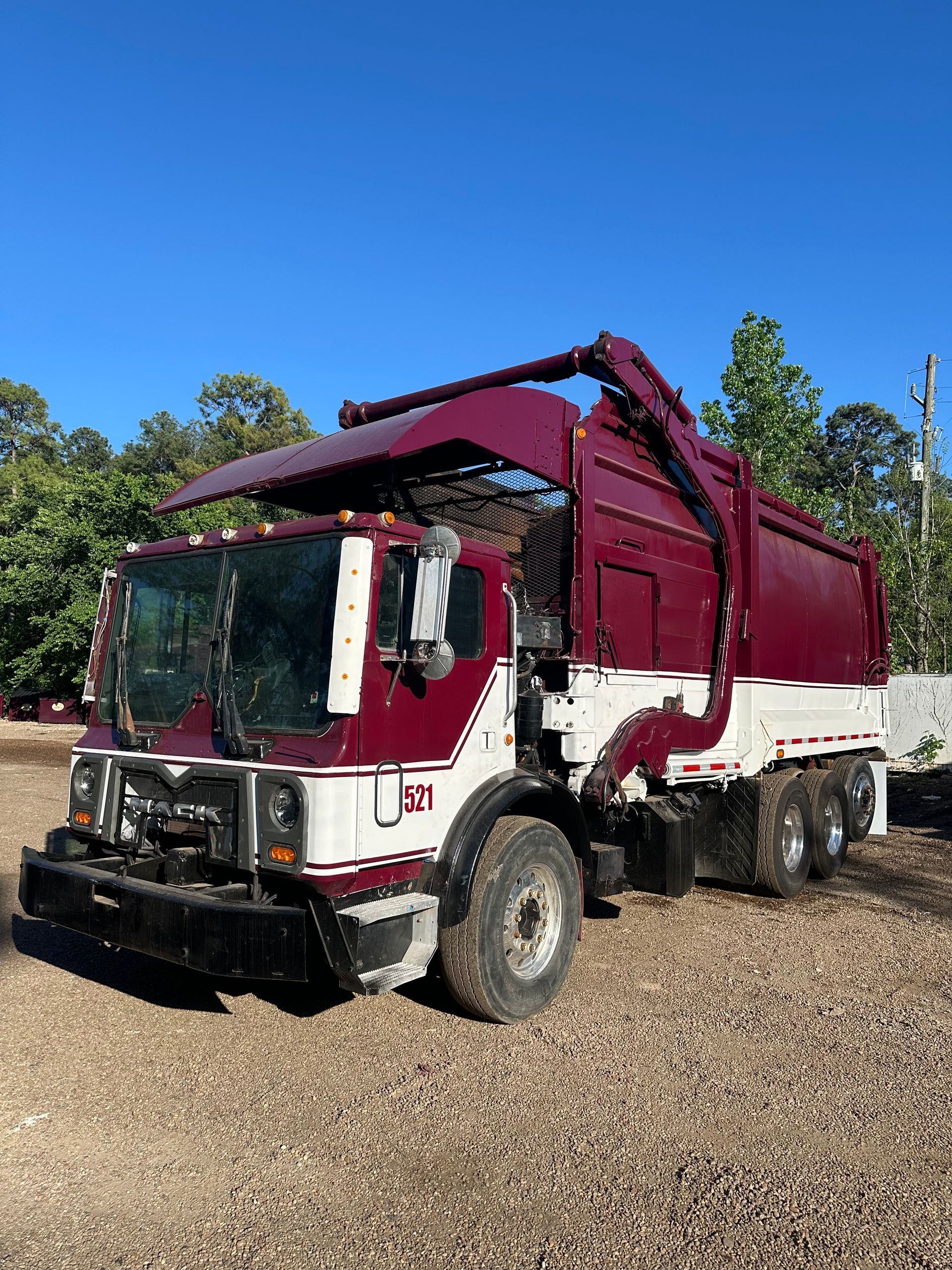 Dumpster Pick Up Truck — Dumpster Rentals in Houston, TX
