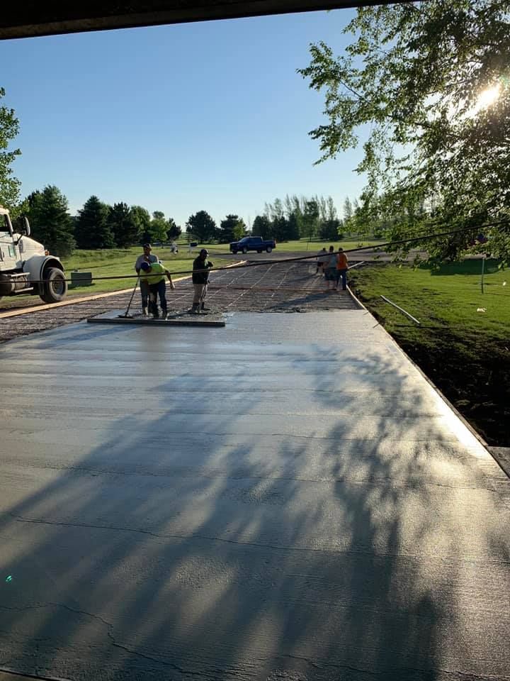 Concrete Finishing — Montgomery, MN — KW Construction