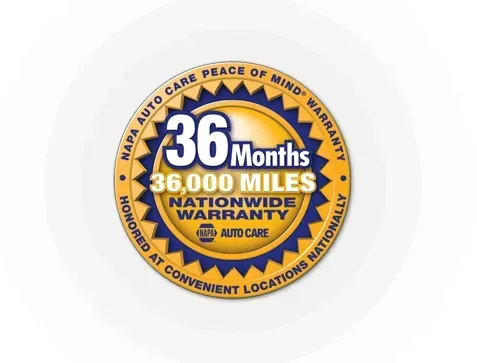 36 Months 36,000 Miles NAPA Nationwide Warranty in Middleburg, PA | Neils Garage Incorporated