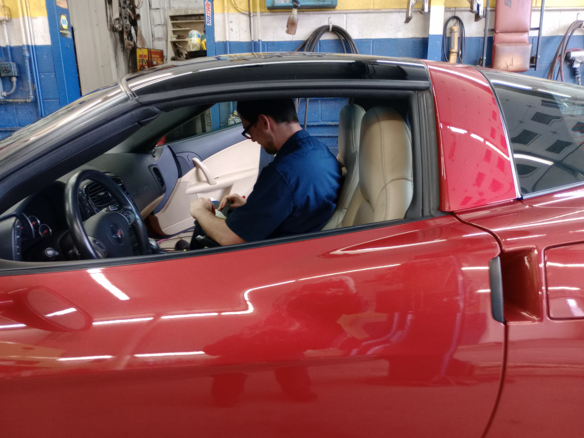 Branden Moroskie, an ASE certified technician | Neil's Garage