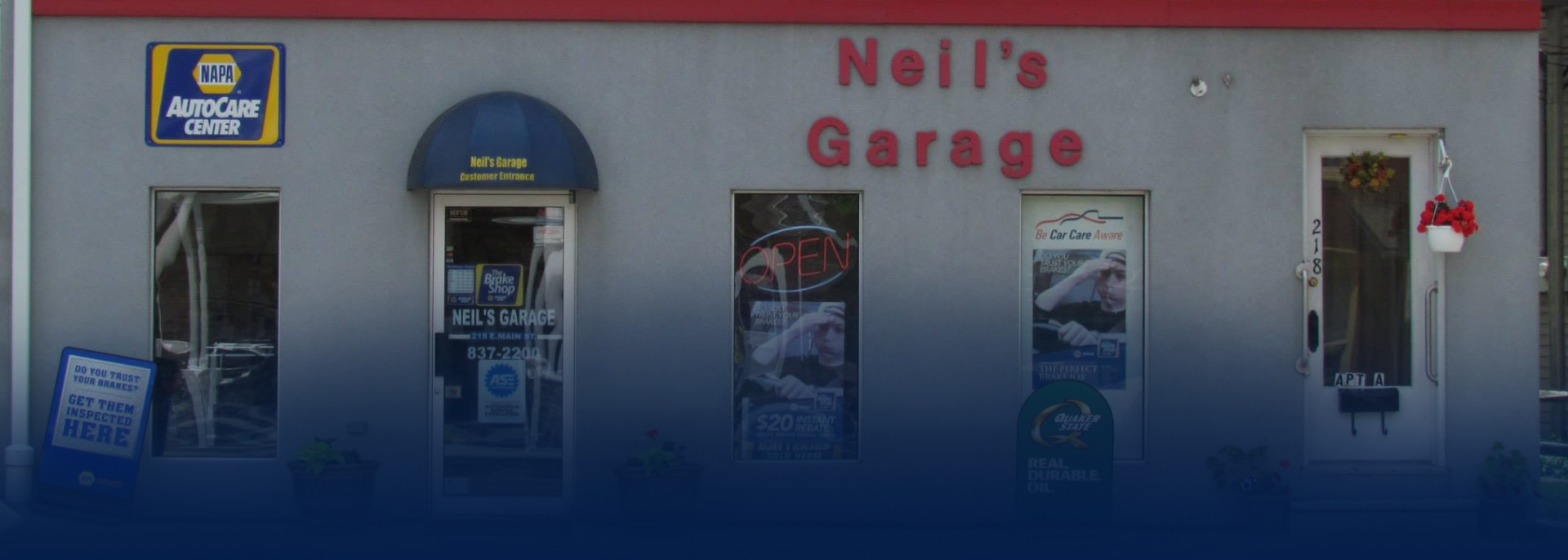 Shop front | Neils Garage Incorporated