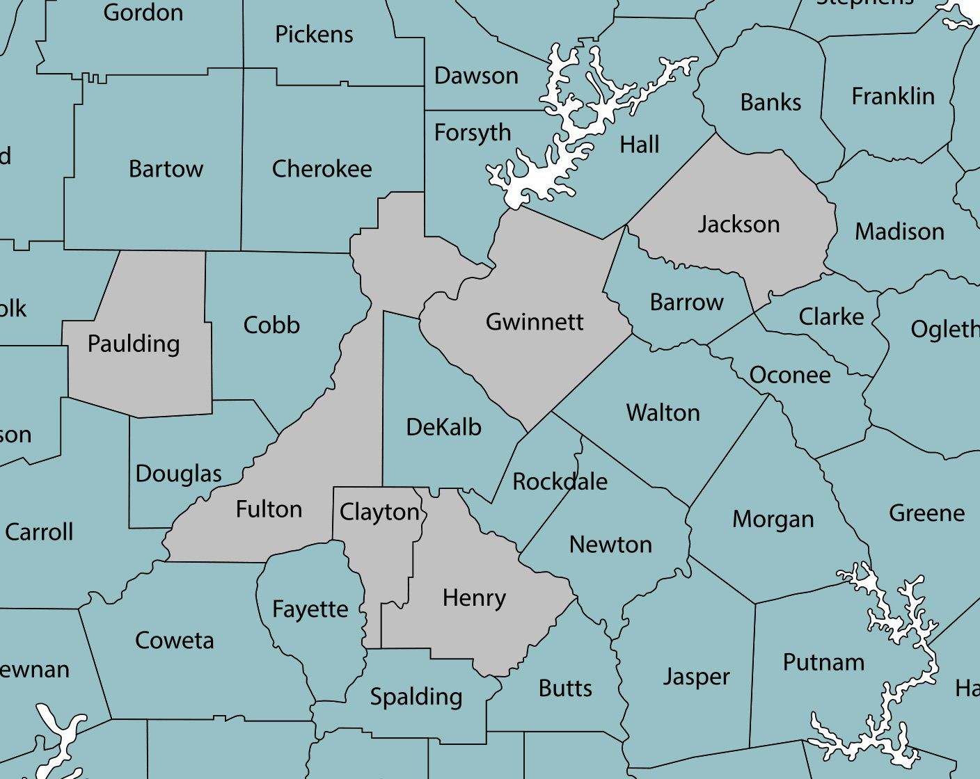 Maps of Communities We Serve