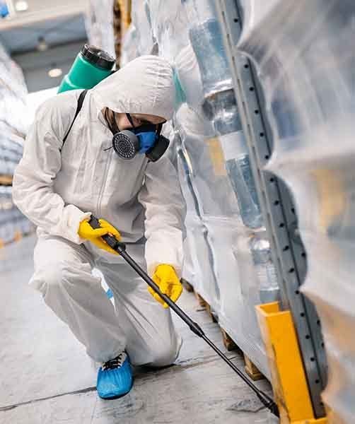 Bottling Plant Spraying Pesticide — AAA One Pest Control form Commercial Pest Control in Fraser Coast, QLD