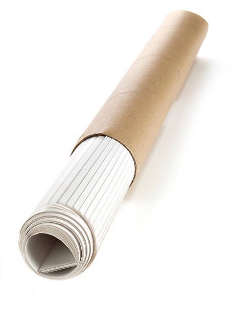 A mailing tube isolated on a white background. - Thomastown, Victoria - The Tubeworks