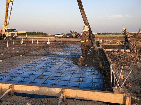 Construction Process — Foundation Construction in Corpus Christi, TX