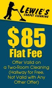 $85 Flat Fee, Offer Valid on a Two-Room Cleaning (Hallway for Free, Not Valid with Any Other Offer)
