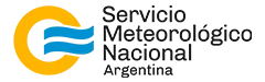 El logo del servicio meteorológico nacional argentina
