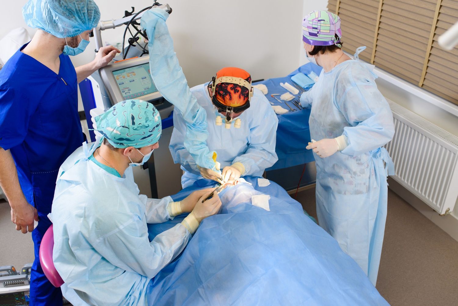 high volume surgical environments