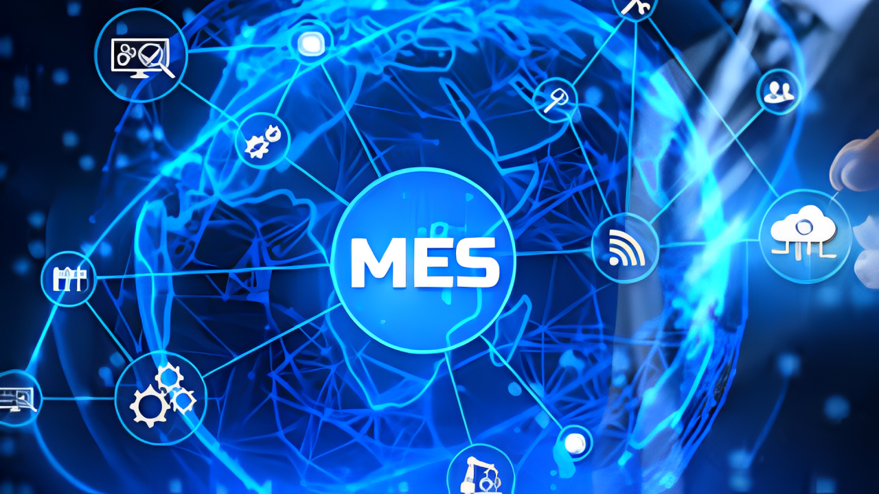 The word mes is on a blue globe with icons around it.