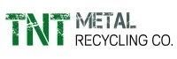 Logo for TNT Metal Recycling Co., featuring green 