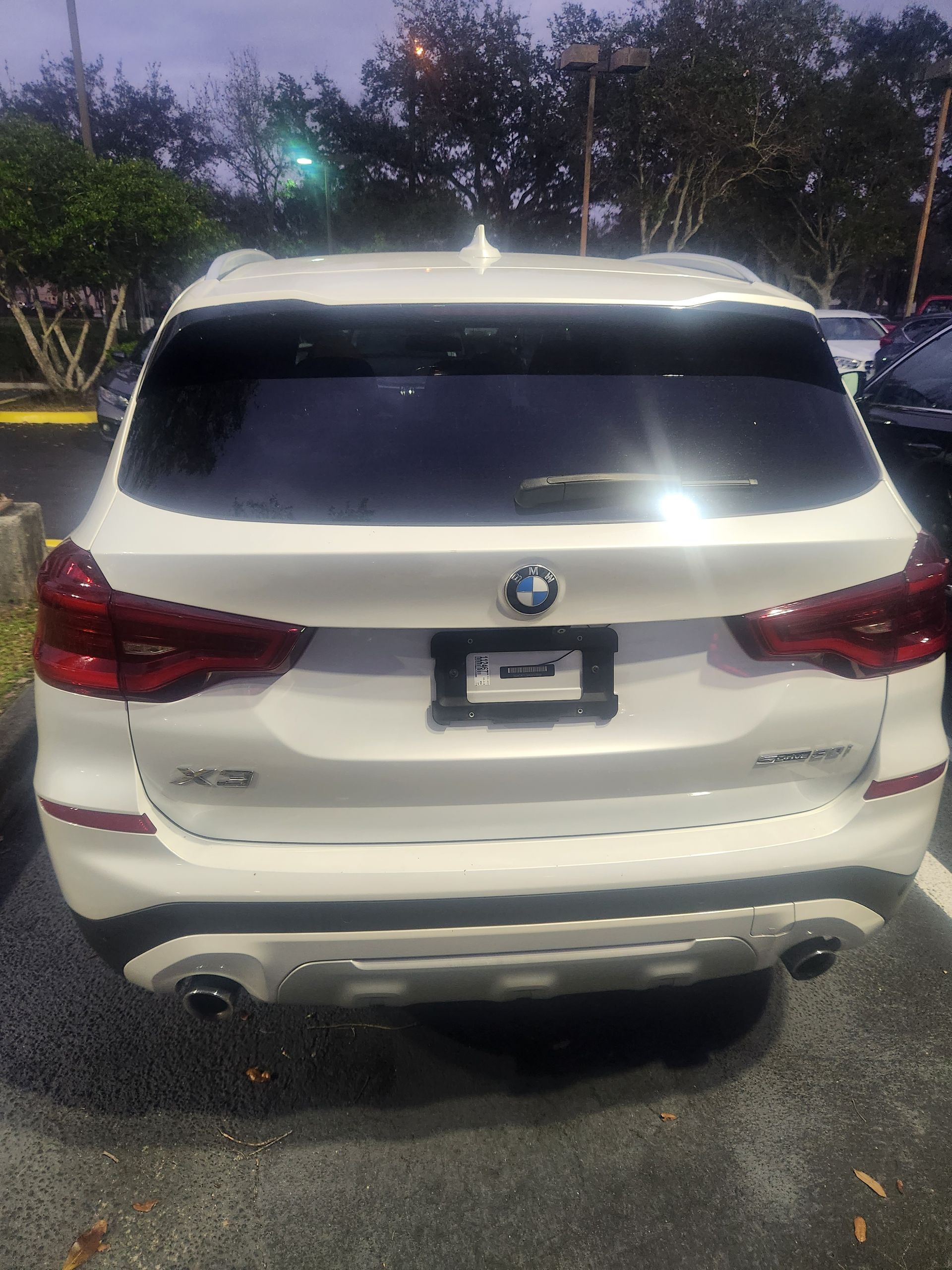 BMW X3 Rear Bumper— Opa-locka, FL — Terr Auto World