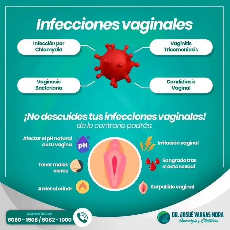 ¿Qué produce las infecciones vaginales?