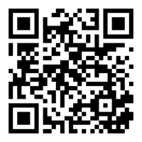 Black-and-white QR code on a white background