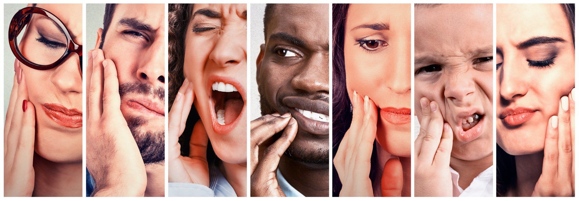 People Feeling Sensitivity and Pain in Teeth or Gums