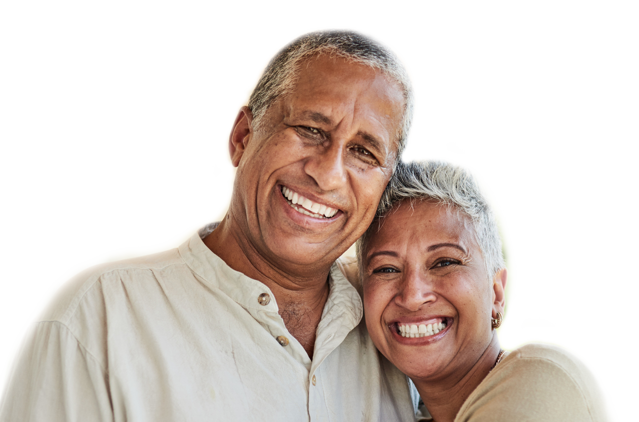 Happy Old Couple