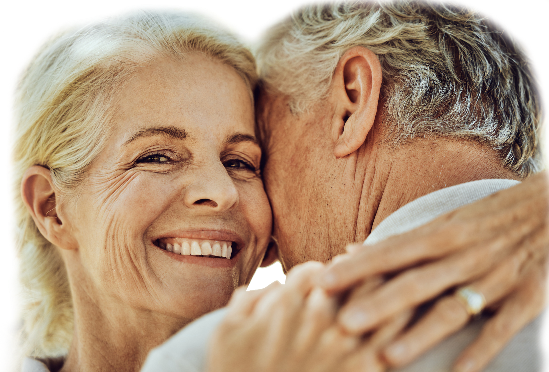 Happy Old Couple