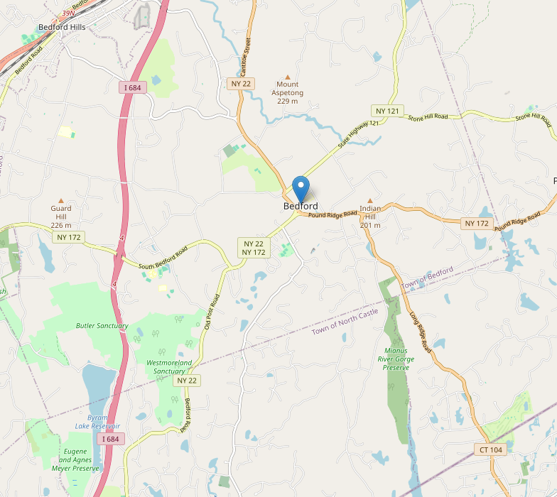Bedford  Geography
