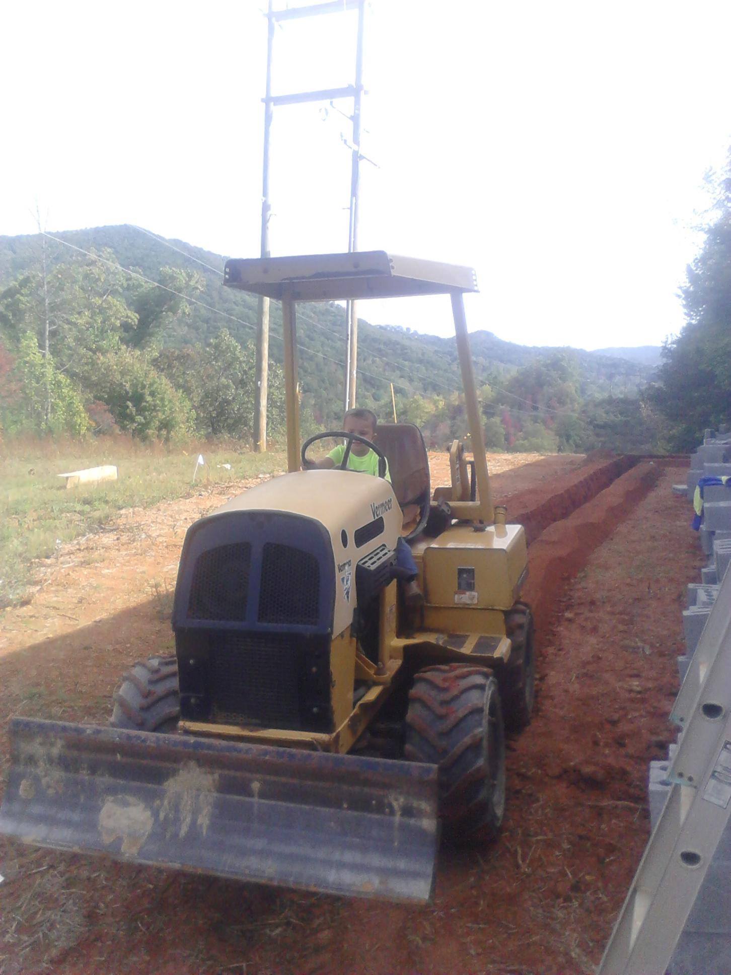 Truck Creating Irrigation Well | Candler, NC | Clyde Sawyers & Son Well Drilling