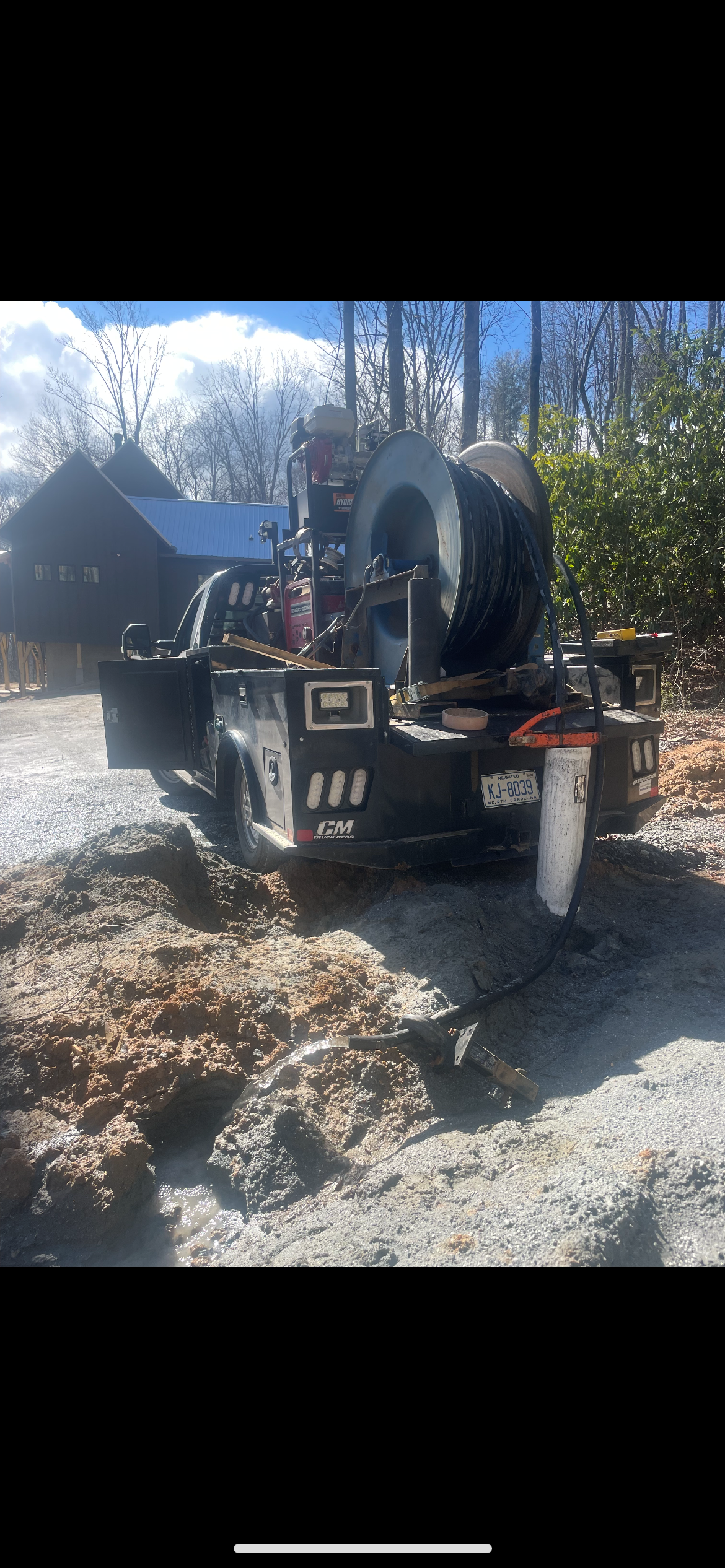 Truck Pulling The Ropes | Candler, NC | Clyde Sawyers & Son Well Drilling
