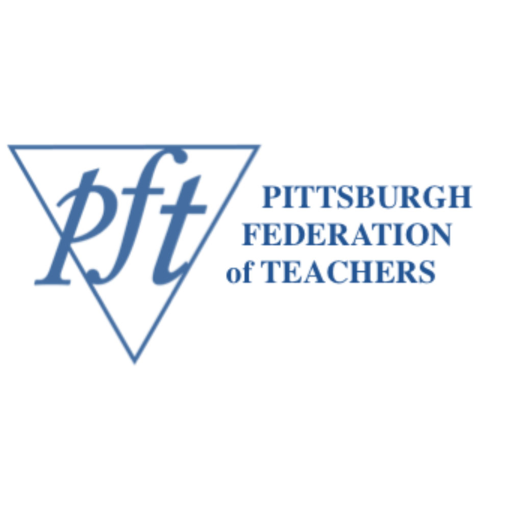 A logo for the pittsburgh federation of teachers