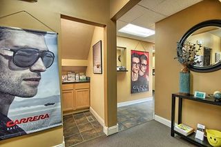 Office Hallway and Room — Lancaster, OH — Price Family Eye Care Professionals