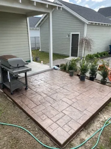Stamped Concrete Charleston - Summerville, SC - Woodrum Concrete LLC