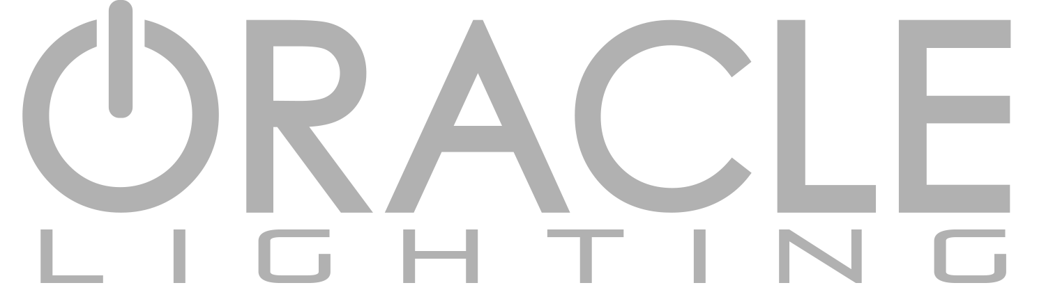 Jeep Lighting Oracle Lighting Logo in greyscale