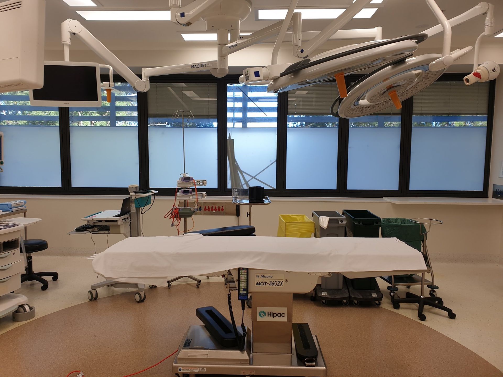 surgical vet room with frosted tinted window — PJ Tinting In Wauchope, NSW
